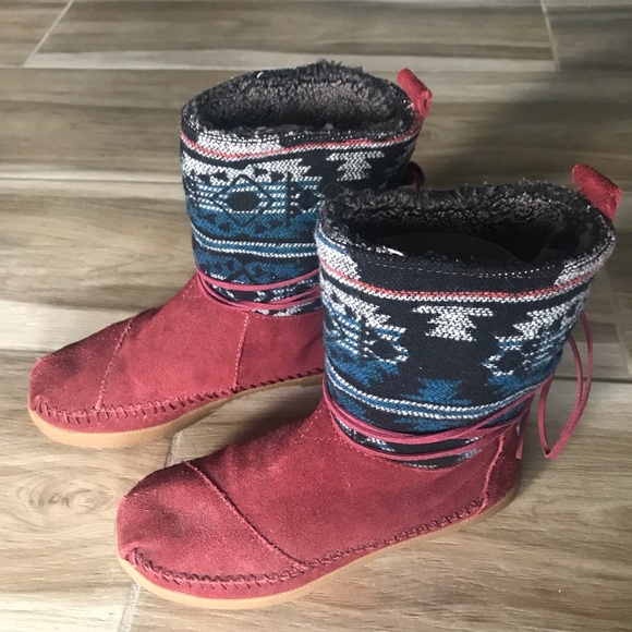 Toms Patterned Boots - Picture 4 of 6